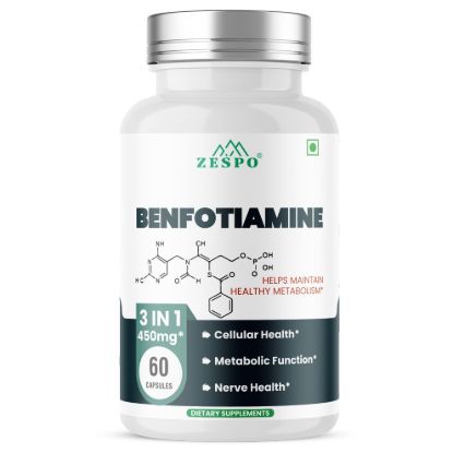 Picture of Benfotiamine Supplement 3-in-1 Formula – 60 Capsules