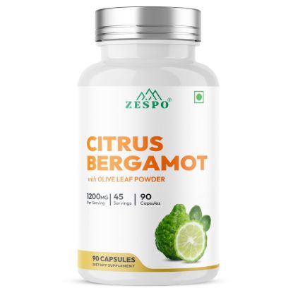 Picture of Zespo Citrus Bergamot 1,200 mg with Olive Leaf - 90 Capsules