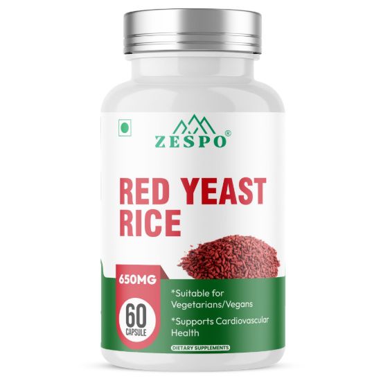 Zespo Red Yeast Rice Extract with CoQ10 650 mg - 60 Capsules