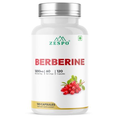 Picture of Zespo Berberine Complex 1,200 mg – 120 Vegetarian Capsules