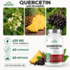 Picture of Zespo Quercetin with Bromelain and Elderberry 650 mg - 60 Capsules