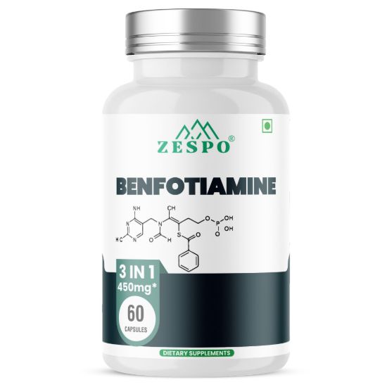Zespo Benfotiamine 3-in-1 Formula 450 mg - 60 Capsules