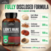 Picture of Zespo Lion’s Mane 4-in-1 Mushroom Complex 1,200 mg - 60 Capsules
