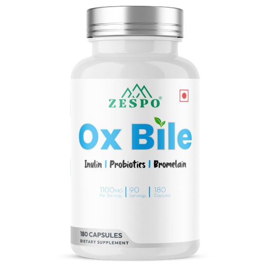 Zespo Ox Bile Complex 1,100 mg – 180 Capsules