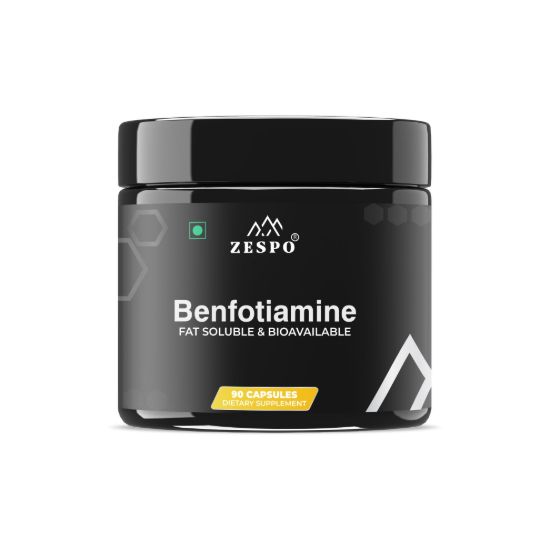 Benfotiamine 450 mg with Alpha Lipoic Acid & L-Leucine – 90 Capsules