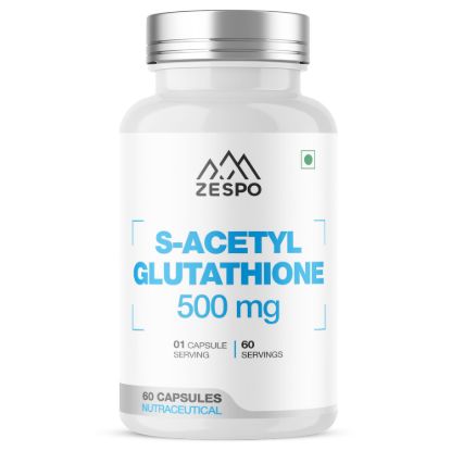 Picture of Zespo S-Acetyl L-Glutathione 500 mg - 60 Veg Capsules