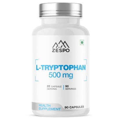 Picture of Zespo L-Tryptophan 500 mg - 90 Veg Capsules
