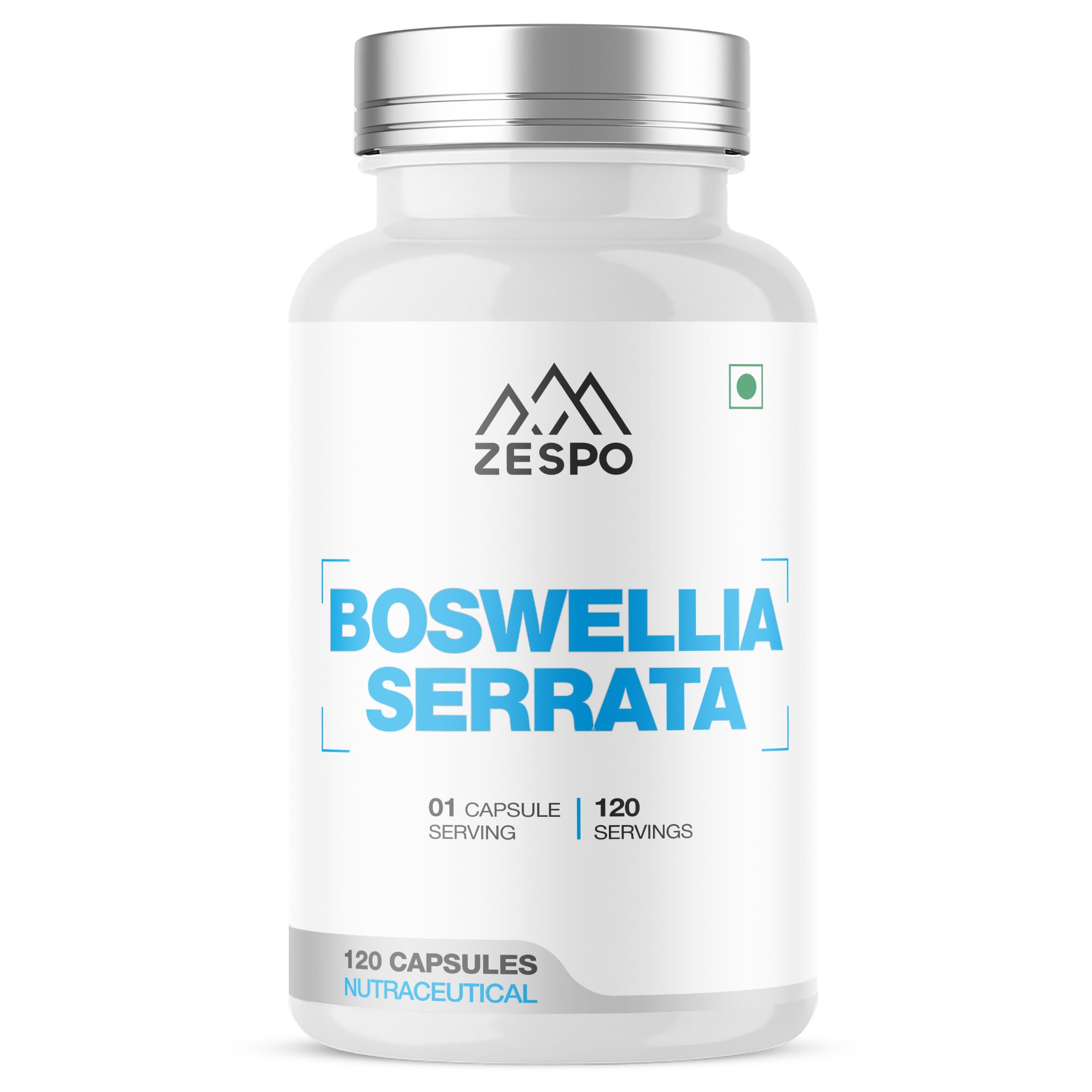 Picture of Zespo Boswellia Serrata 500 mg - 120 Veg Capsules