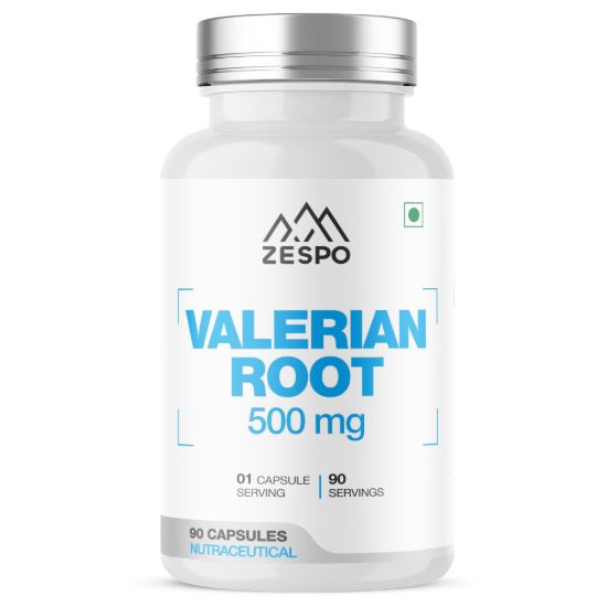 Zespo Valerian Root 500 mg - 90 Veg Capsules