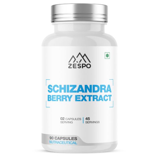 Zespo Schizandra Berry Extract 500 mg - 90 Veg Capsules