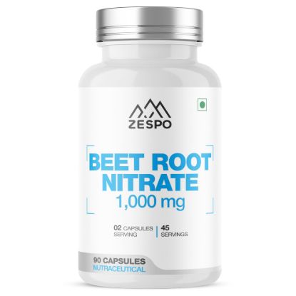 Picture of Zespo Beetroot Nitrate 1,000 mg - 90 Veg Capsules