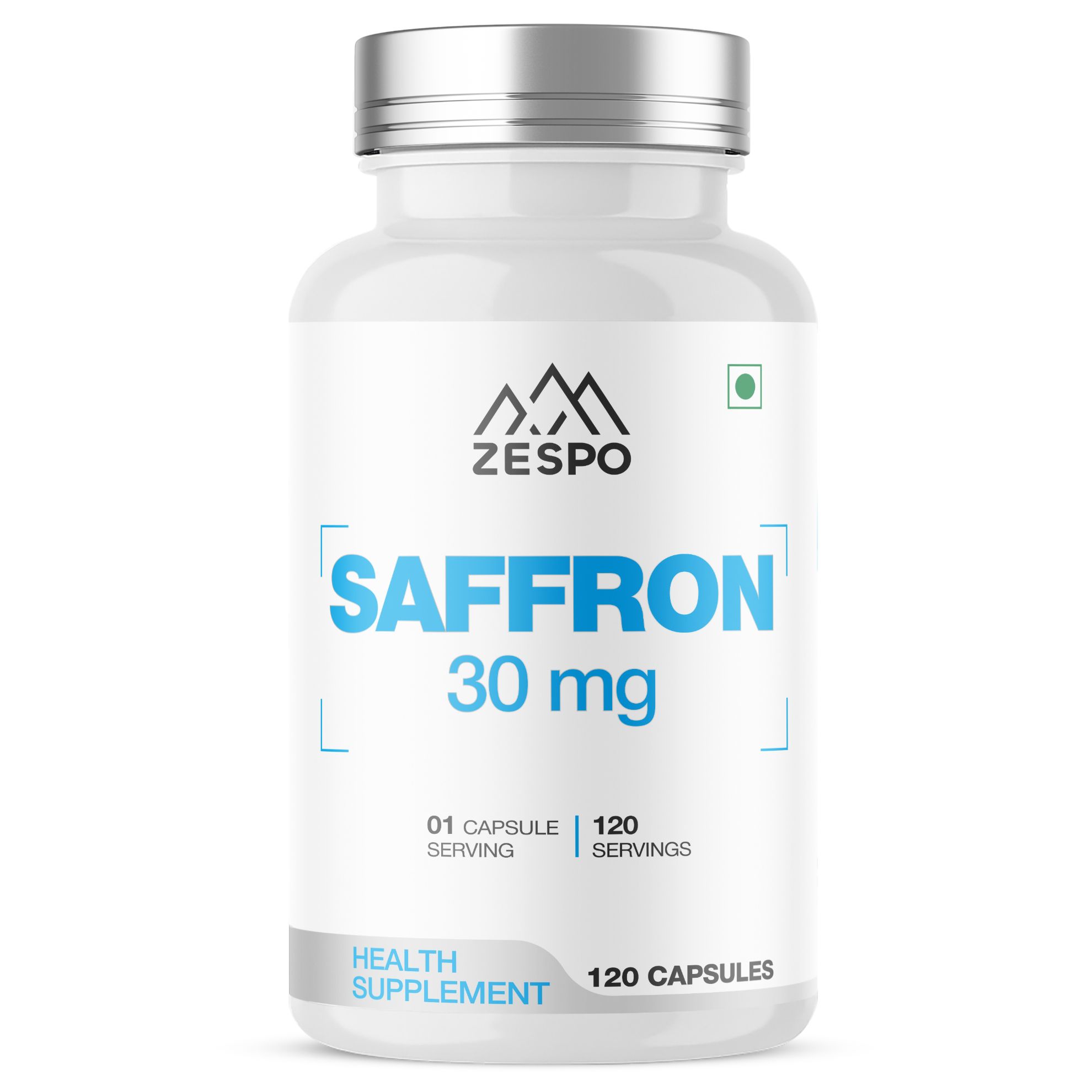 Picture of Zespo Saffron Extract 30 mg - 120 Veg Capsules