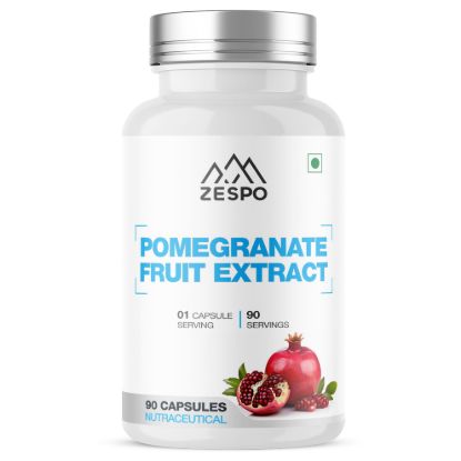 Picture of Zespo Pomegranate Fruit Extract 500 mg - 90 Veg Capsules