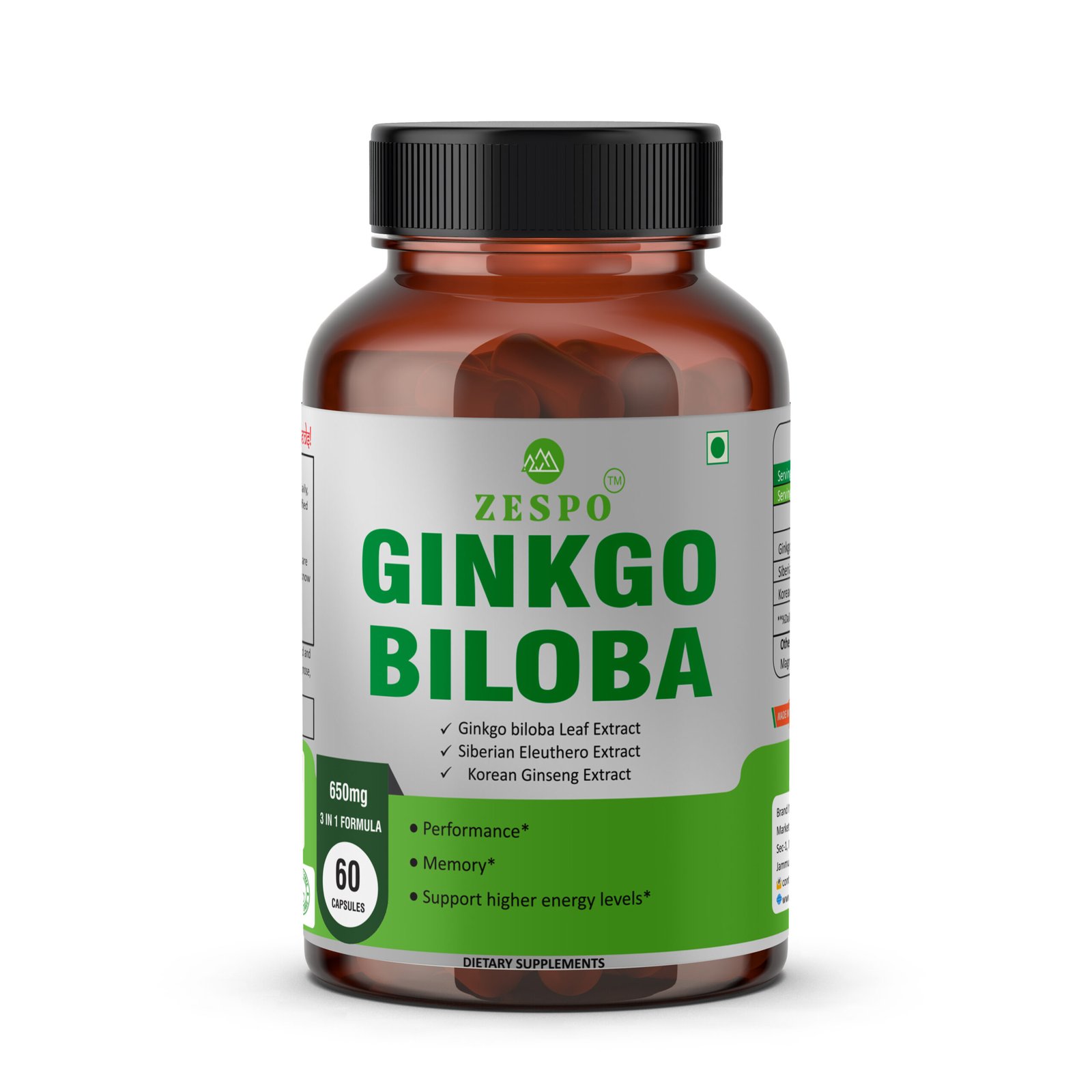 GINGKO BELOBA GINSENG