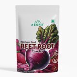 Zespo Beet Root Powder front pouch raw superfood vegan non-GMO.