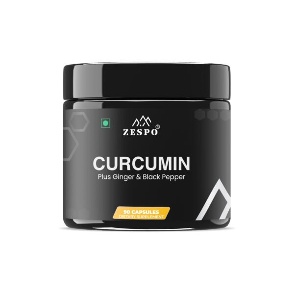 Zespo Curcumin 90 Veg Capsules – Plant-Based Dietary Supplement