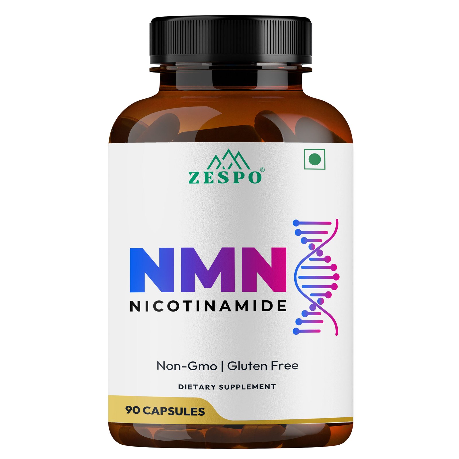 NMN Nicotinamide 1050mg –Non-GMO– 90 Capsules
