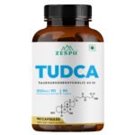 Zespo TUDCA 500mg Supplement Bottle Front View