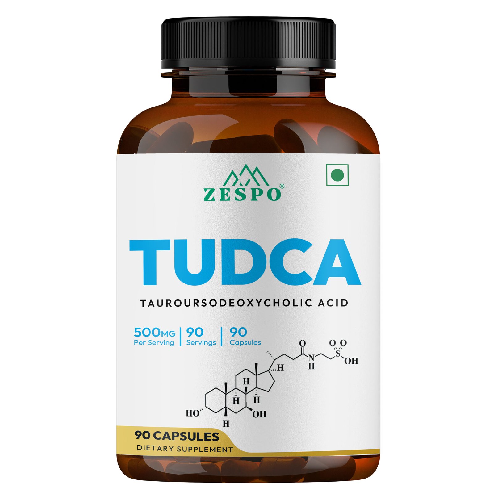 TUDCA 500mg 90 Capsules