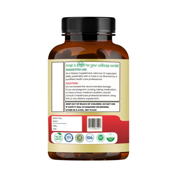 Zespo Tongkat Ali Plus 100:1 Extract Supplement Bottle 60 Capsules