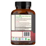 Zespo Lion’s Mane Mushroom Brain Booster with Lion’s Mane, Cordyceps, Reishi, and Turkey Tail – 1200mg per serving, vegetarian capsules bottle