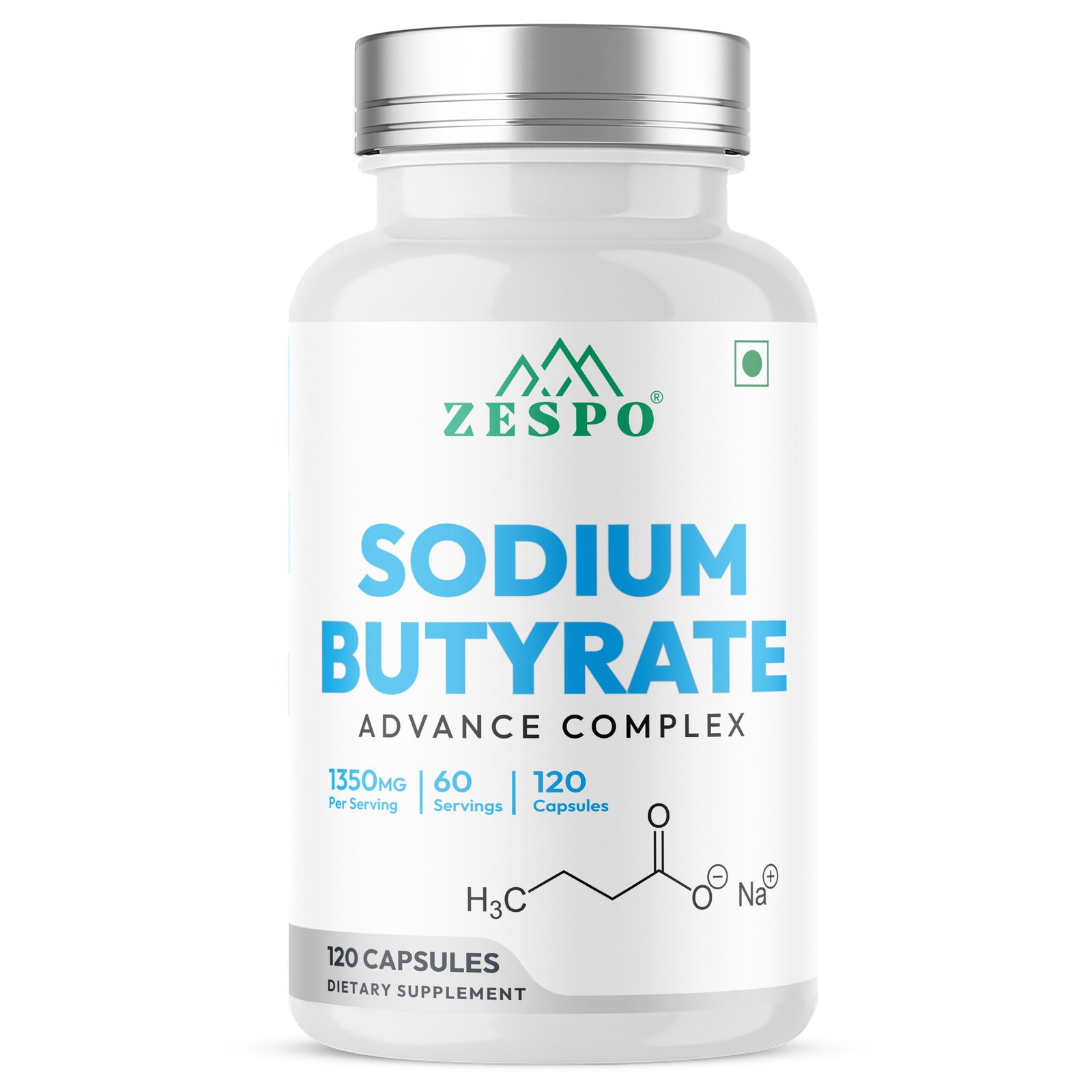 Sodium Butyrate Capsules 120 with Tributyrin & BHB